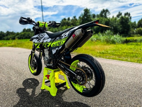 KTM 530 EXC-R Supermoto Supermotard A2 rijbewijs