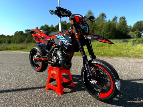 KTM 125 Exc Supermoto Supermotard A1 rijbewijs