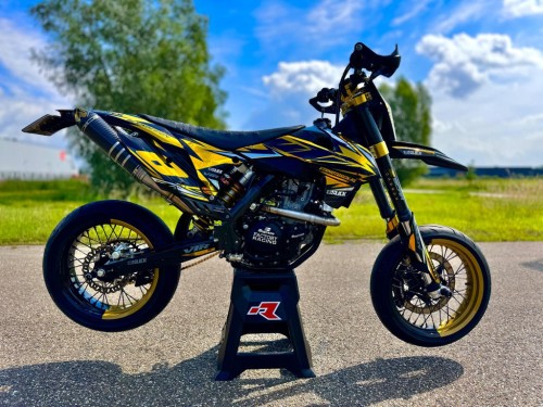 KTM 500 EXC 2013 Supermoto Supermotard A2 rijbewijs