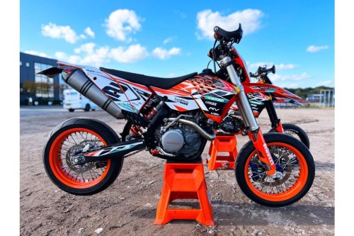 KTM 530 EXC-R A2 rijbewijs Supermotard Supermoto SM VTR Style A2 rijbewijs