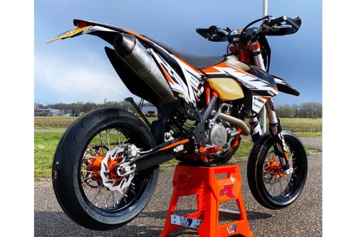 KTM Supermotard 450/500 EXC 2012 A2 rijbewijs Supermoto