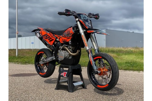 KTM Supermotard 450/530 EXC-R Supermoto VTR Style A2 rijbewijs