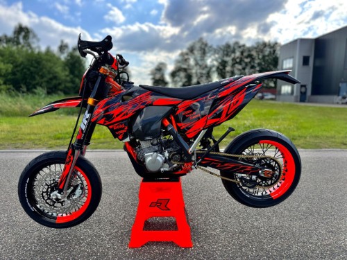 KTM 500 EXC Supermoto Supermotard a2 rijbewijs