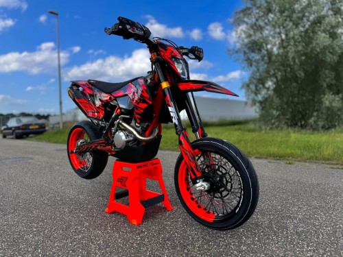 KTM 500 EXC Supermoto Supermotard a2 rijbewijs