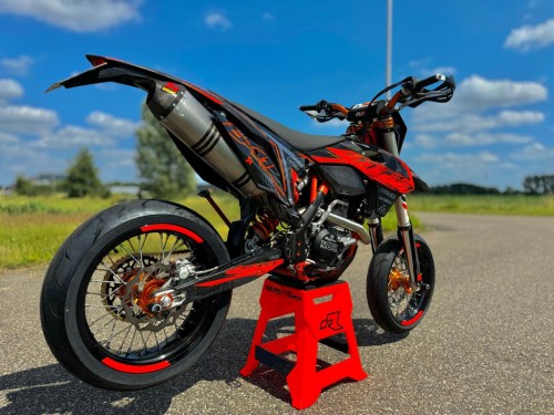 KTM Supermotard 500 EXC Supermoto A2 Rijbewijs Supermotard