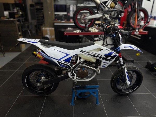 Husqvarna FE 450 2019 Supermoto A2 kenteken NIEUWSTAAT!