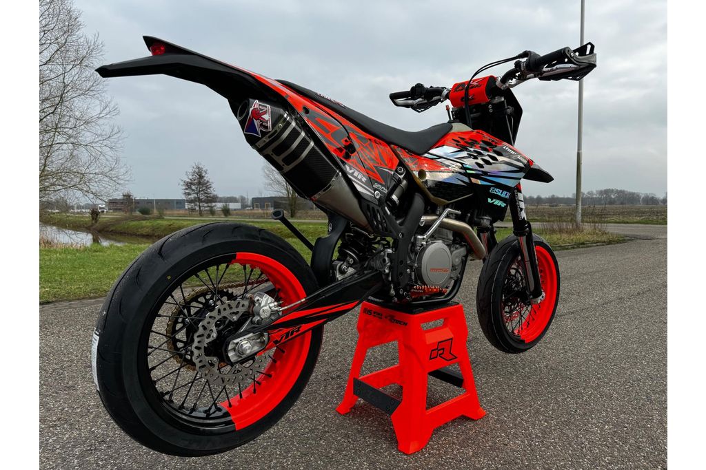 KTM 530 EXC-R Supermoto Supermotard A2 rijbewijs