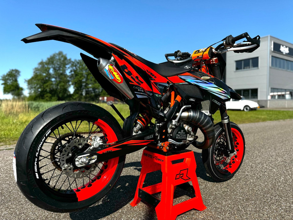 KTM 125 Exc Supermoto Supermotard A1 rijbewijs