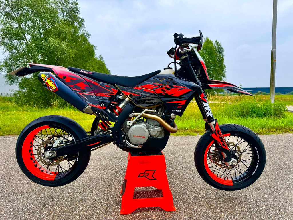 KTM Supermotard 450 EXC-R / 530 EXC-R A2 rijbewijs Supermoto