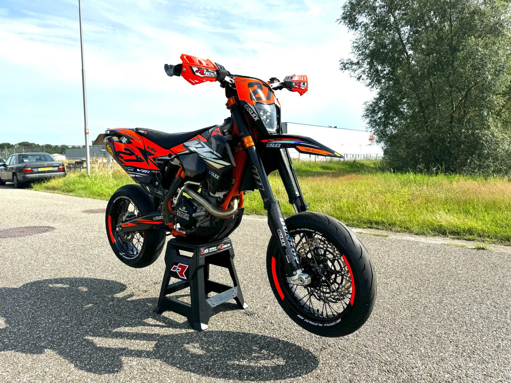 KTM 450/500 EXC Supermoto Supermotard A2 rijbewijs 2016