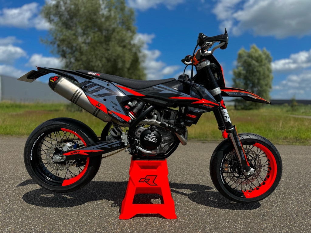 KTM All-Road 450/500 EXC-F 2018 Supermoto Supermotard SM A2