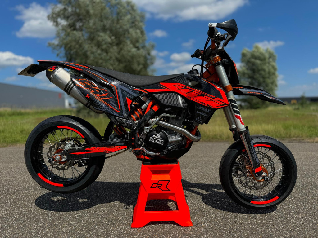 KTM Supermotard 500 EXC Supermoto A2 Rijbewijs Supermotard