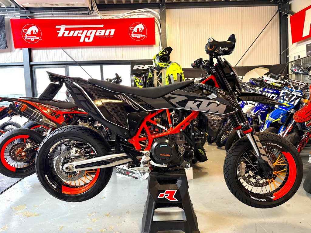 KTM 690 SMC R 2021Supermoto Supermotard TOPSTAAT!